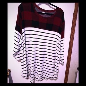 Plus size women’s blouse